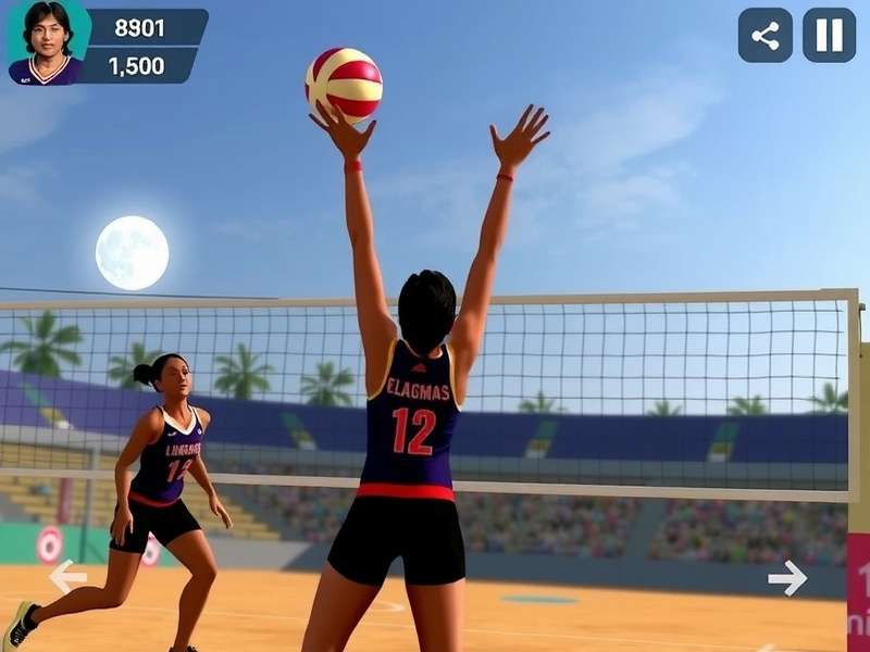 Volley Champions Bharatiya Gameplay Screenshot